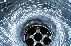 Unblocking a blocked drain